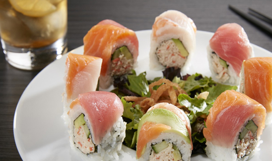 Dining at RA Sushi Bar Restaurant
