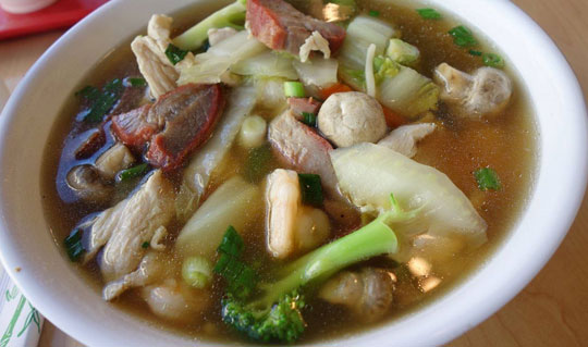 Dining at Twin Dragon