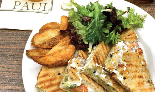 Dining at Paul Maison de Qualite'