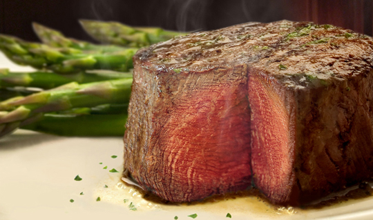 Dining at Ruth's Chris Steak House
