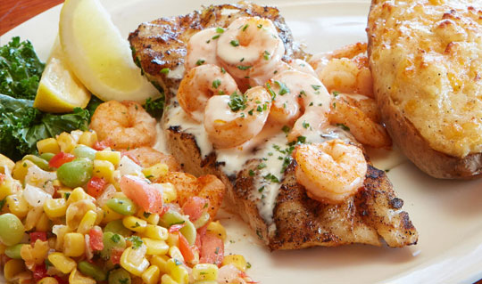 Dining at The Back Porch Seafood & Oyster House