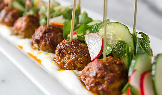 Dining at Blue Stove at Nordstrom