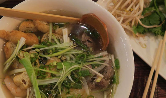 Dining at Cafe Pho
