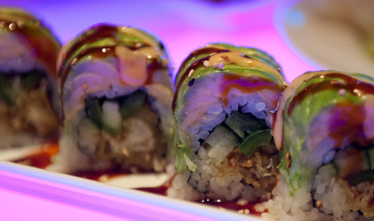 Dining at Tokyo Steakhouse