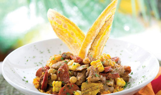 Dining at Bahama Breeze