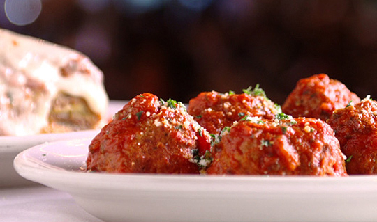 Dining at Carmine's Italian Restaurant - Las Vegas