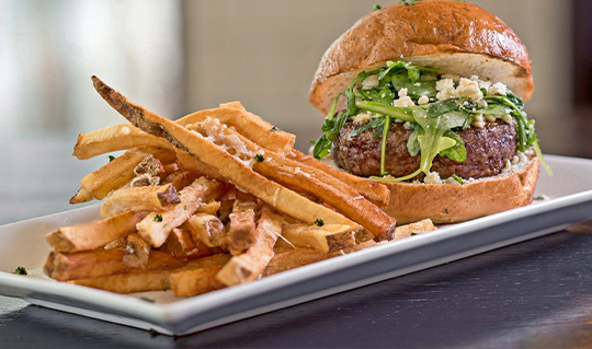 Dining at White Oak Kitchen + Drinks