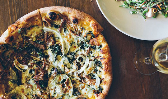 Dining at Napolese Pizzeria