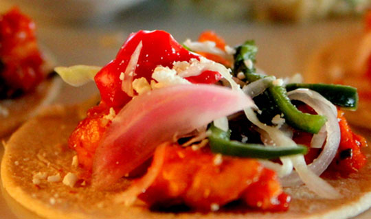 Dining at Rojo Mexican Grill