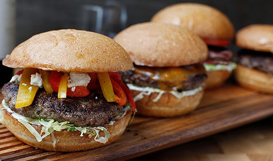 Dining at Zinburger Wine and Burger Bar