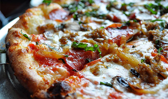 Dining at Patsy's Pizzeria