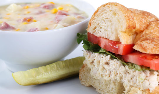 Dining at Chicken Salad Chick