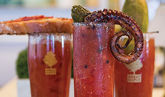 Dining at Great Maple
