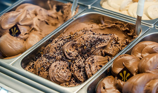 Dining at Morano Gelato