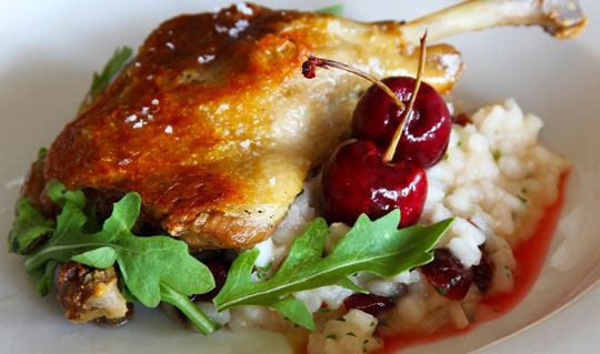 Dining at Amaretto Bistro Cucina Italiana