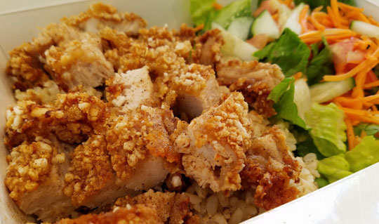 Dining at Buddy Chicken and Boba