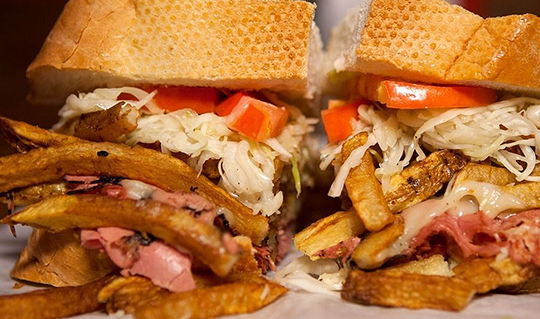 Dining at Primanti Bros.
