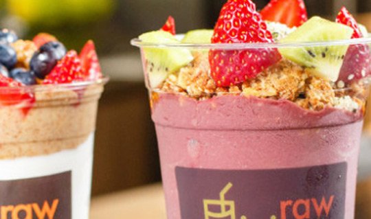 Dining at Delicious Raw