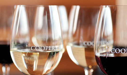 Dining at Cooper's Hawk Winery