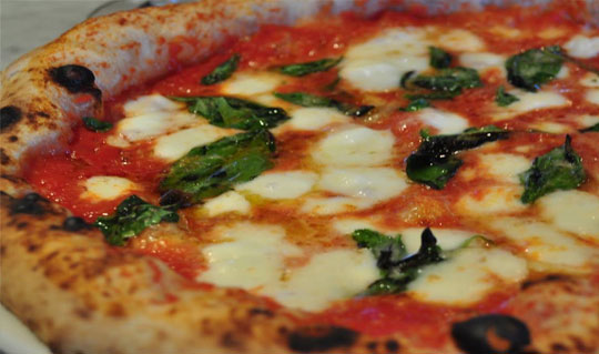Dining at Alino Pizzeria
