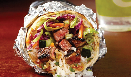 Dining at Currito Burrito