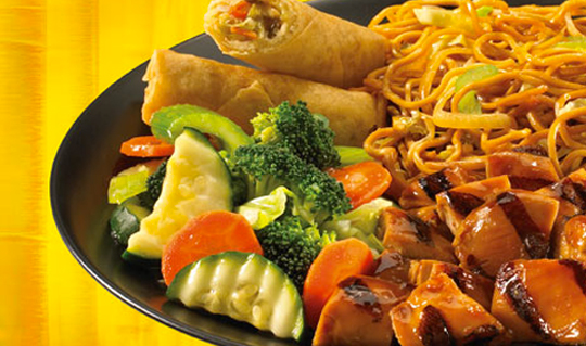 Dining at Asian Chao/Maki of Japan