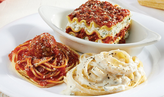 Dining at Fazoli's