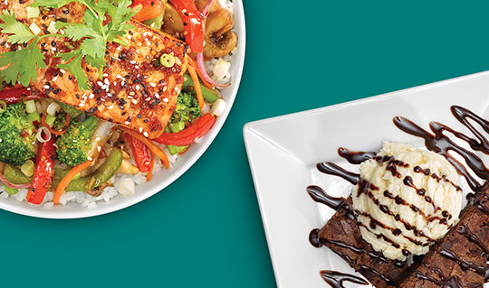 Dining at MacGuffins Bar & Lounge