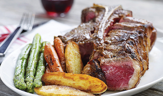 Dining at B&B Butchers & Restaurant: Butcher Shop