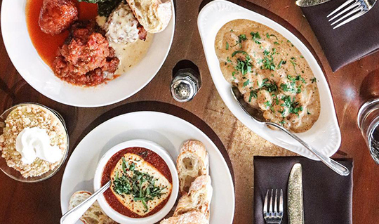 Dining at Mimi Blue Meatballs