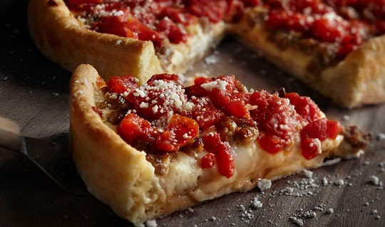 Dining at Uno Pizzeria & Grill