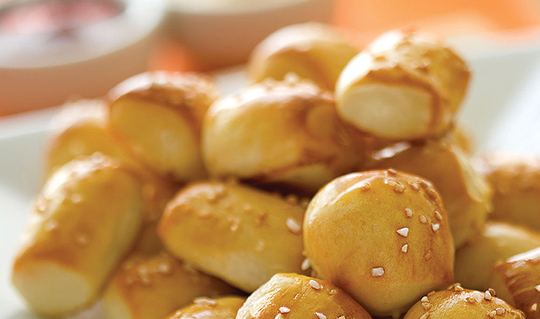Dining at PretzelMaker