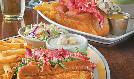 Dining at 99 Restaurant and Pub