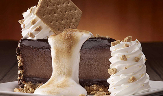 Dining at Cheesecake Factory, The
