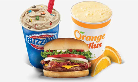 Dining at Dairy Queen / Orange Julius