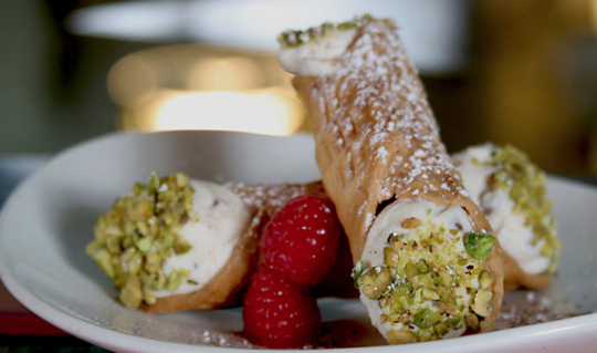 Dining at Trevi Italian Restaurant