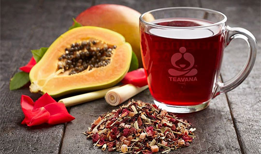 Dining at Teavana