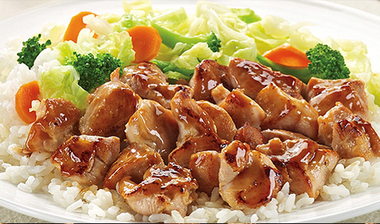 Dining at Hibachi-San