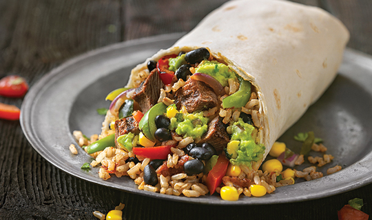 Dining at Qdoba Mexican Eats
