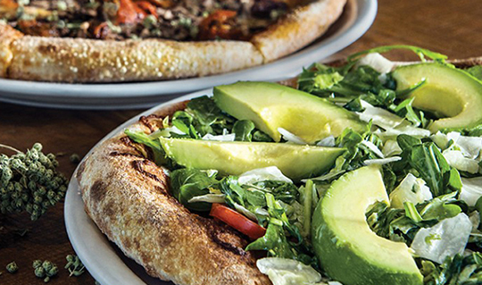 Dining at California Pizza Kitchen