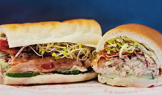 Dining at Jimmy John's